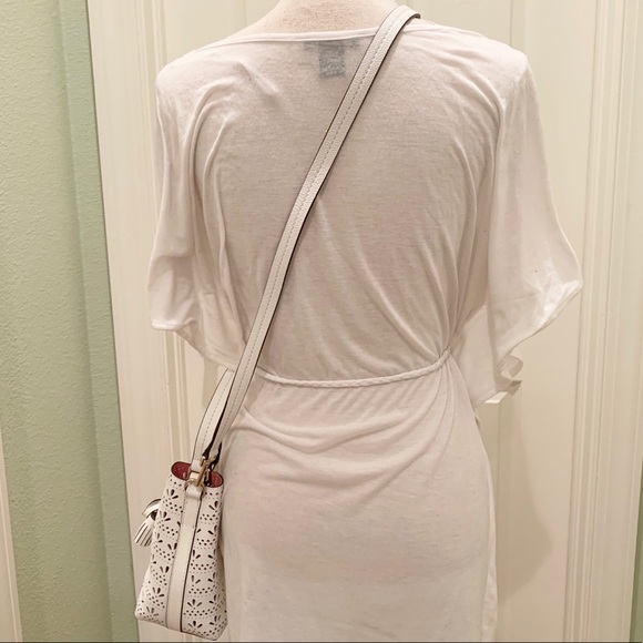 Small drawstring bucket Kate spade Hayes white Bag - Picture 3 of 8